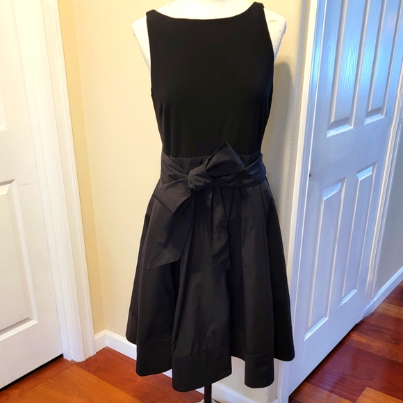 Ralph Lauren Dresses & Skirts - Ralph Lauren:Black Bodice Bow Party Dress